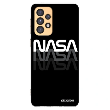 Picasee Samsung Galaxy A33 5G A336 Hülle - Transparentes Silikon - NASA Triple