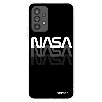 Picasee Samsung Galaxy A73 5G Hülle - Transparentes Silikon - NASA Triple
