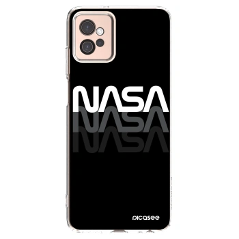 Picasee Motorola Moto G32 Hülle - Transparentes Silikon - NASA Triple