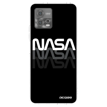 Picasee Motorola Moto G72 Hülle - Transparentes Silikon - NASA Triple