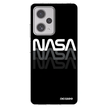 Picasee Xiaomi Redmi Note 12 Pro+ 5G Hülle - Transparentes Silikon - NASA Triple