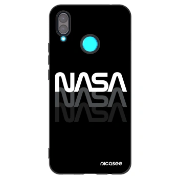 Picasee Huawei Nova 3 Hülle - Schwarzes Silikon - NASA Triple