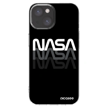 Picasee Apple iPhone 15 Hülle - Transparentes Silikon - NASA Triple
