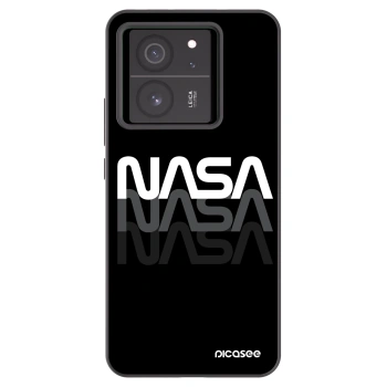 Picasee Xiaomi 13T Pro Hülle - Schwarzes Silikon - NASA Triple