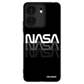 Picasee Xiaomi Redmi 13C 4G Hülle - Schwarzes Silikon - NASA Triple