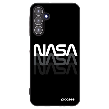 Picasee Samsung Galaxy A15 A155F 4G Hülle - Schwarzes Silikon - NASA Triple