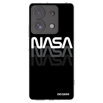 Picasee Xiaomi Redmi Note 13 Pro 4G Hülle - Transparentes Silikon - NASA Triple