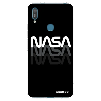 Picasee Huawei Y7 2019 Hülle - Transparentes Silikon - NASA Triple