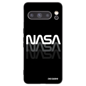 Picasee Google Pixel 8 Pro Hülle - Schwarzes Silikon - NASA Triple