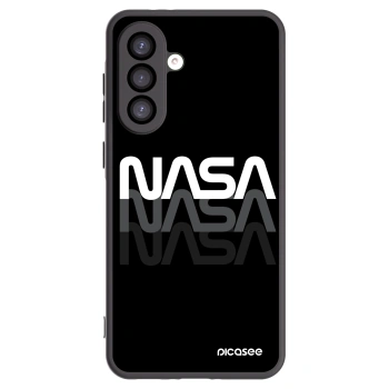 Picasee Samsung Galaxy A26 5G A266B Hülle - Schwarzes Silikon - NASA Triple