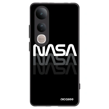 Picasee Vivo V50 Lite 5G Hülle - Schwarzes Silikon - NASA Triple