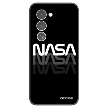 Picasee Xiaomi Redmi 15 5G Hülle - Schwarzes Silikon - NASA Triple