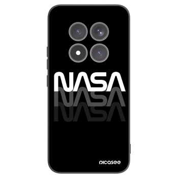 Picasee Xiaomi Redmi Note 15 Pro+ Hülle - Schwarzes Silikon - NASA Triple