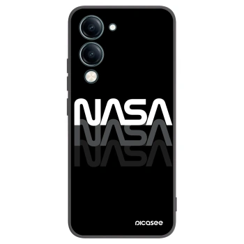 Picasee Vivo Y29s 5G Hülle - Schwarzes Silikon - NASA Triple