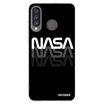 Picasee Huawei P30 Lite Hülle - Transparentes Silikon - NASA Triple