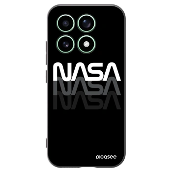 Picasee Xiaomi 17 Hülle - Schwarzes Silikon - NASA Triple