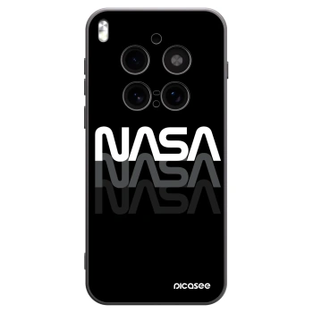 Picasee Vivo X300 Pro Hülle - Schwarzes Silikon - NASA Triple