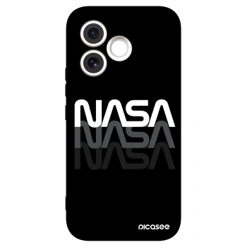Picasee Honor 600 Lite Hülle - Schwarzes Silikon - NASA Triple