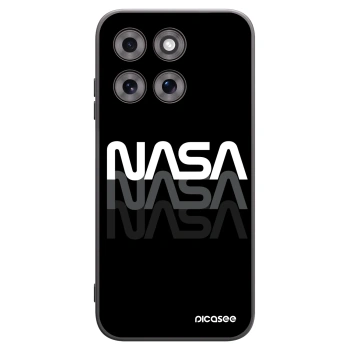 Picasee Motorola Moto G77 Hülle - Schwarzes Silikon - NASA Triple