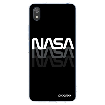 Picasee Xiaomi Redmi 7A Hülle - Transparentes Silikon - NASA Triple