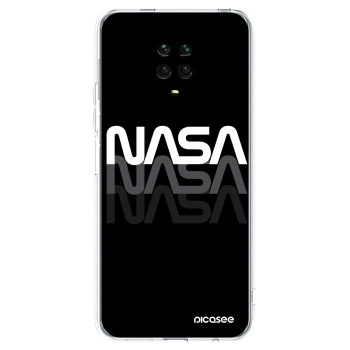 Picasee Xiaomi Redmi Note 9S Hülle - Transparentes Silikon - NASA Triple