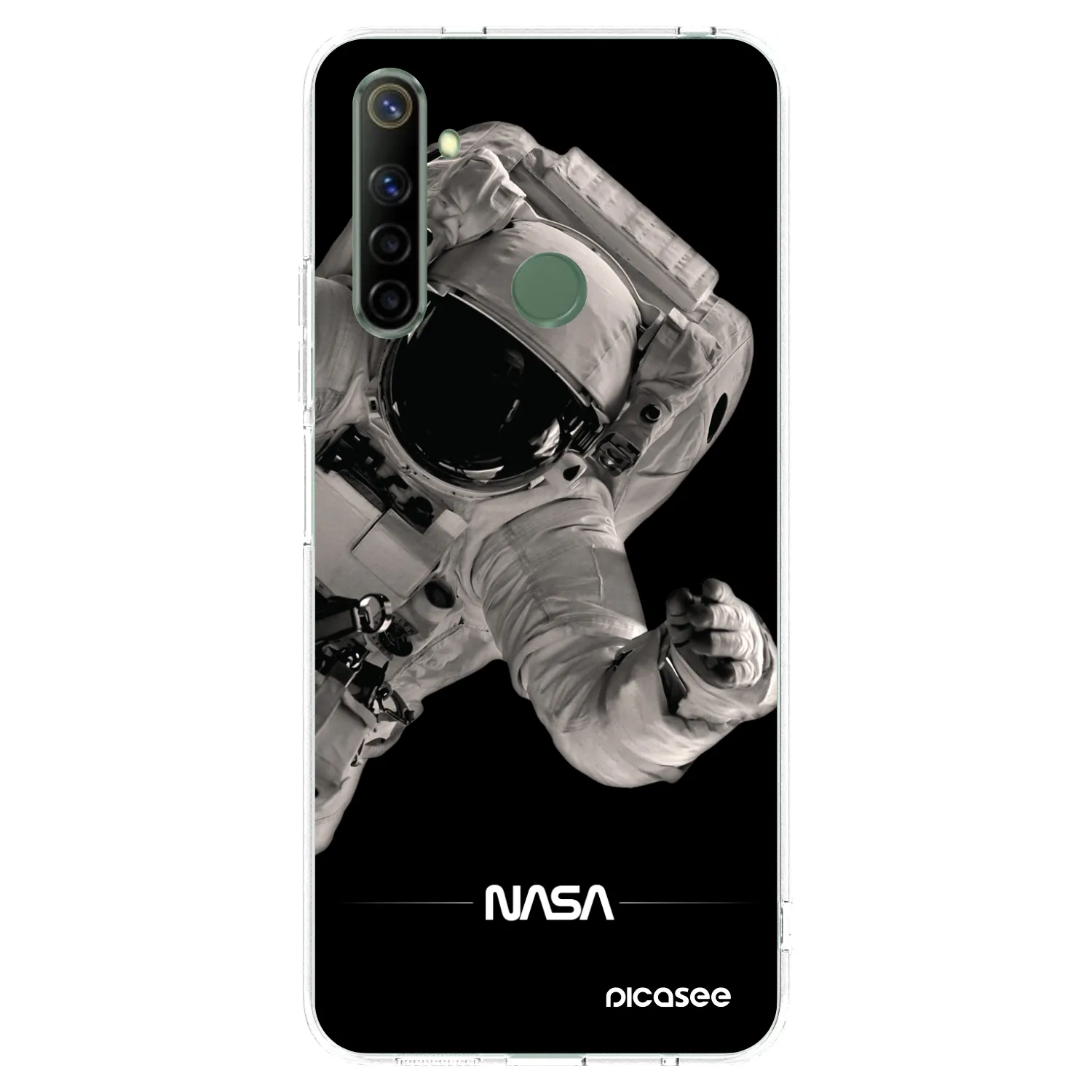 Picasee Realme 6i Hülle - Transparentes Silikon - Astronaut Big