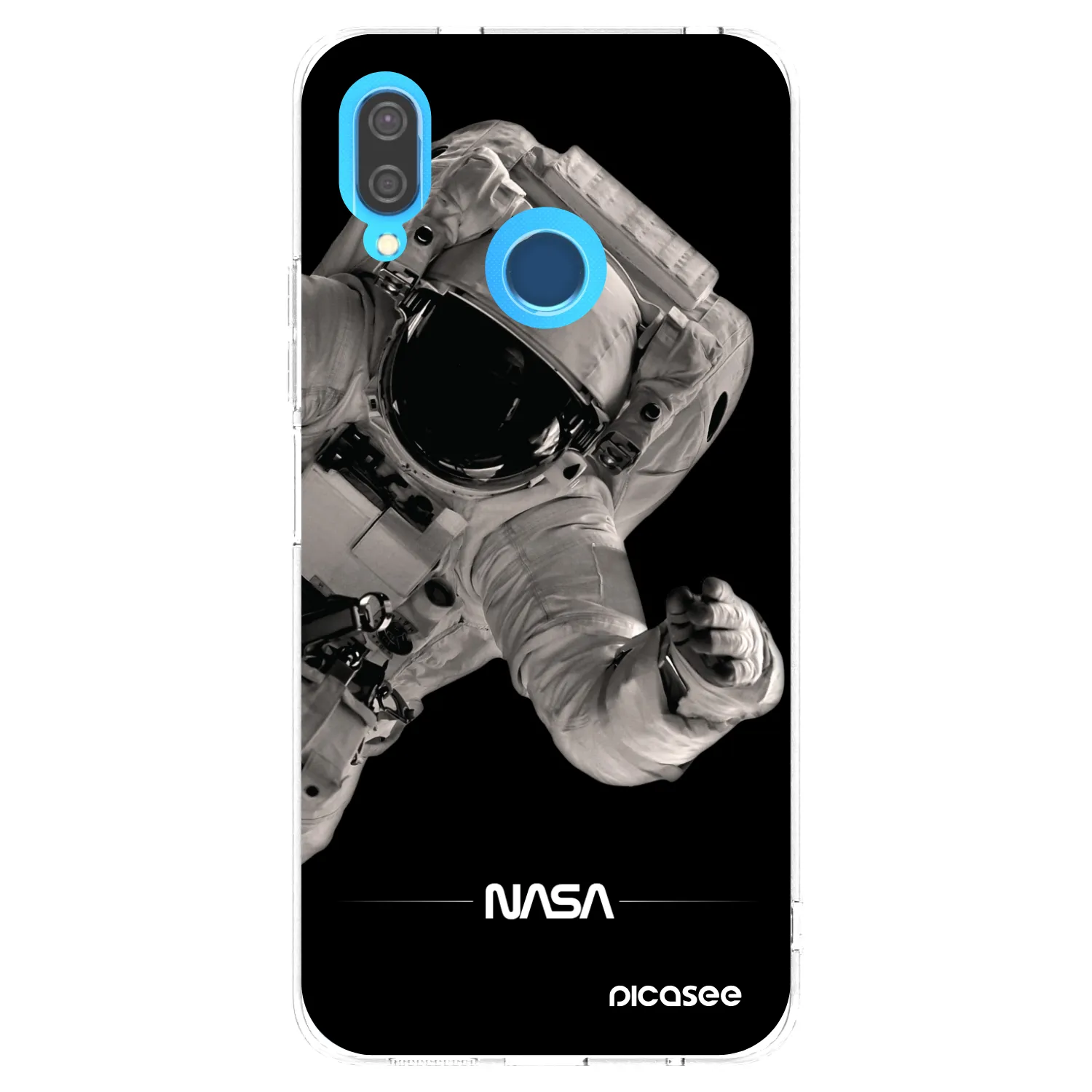 Picasee Huawei P20 Lite Hülle - Transparentes Silikon - Astronaut Big