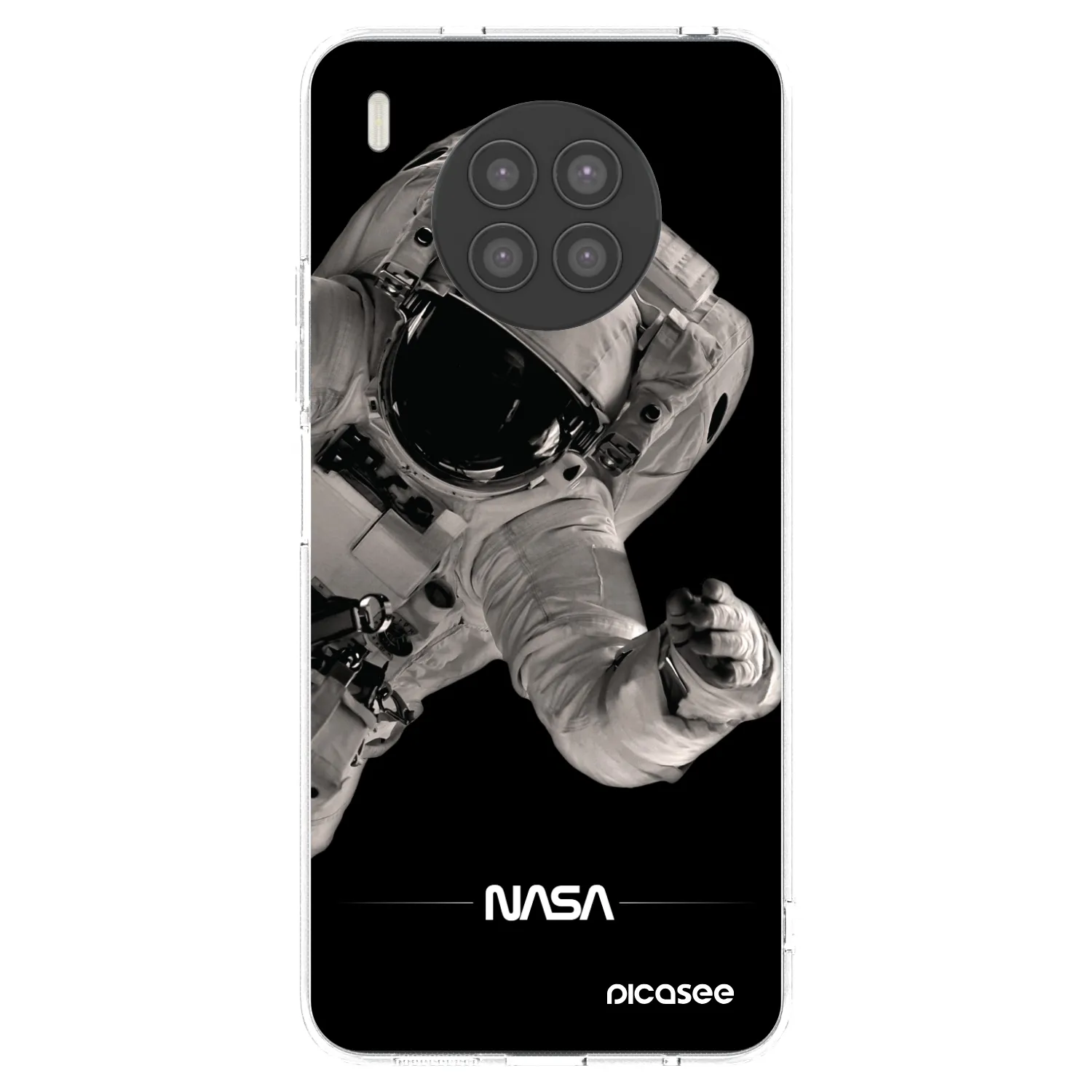 Picasee Huawei Nova 8i Hülle - Transparentes Silikon - Astronaut Big
