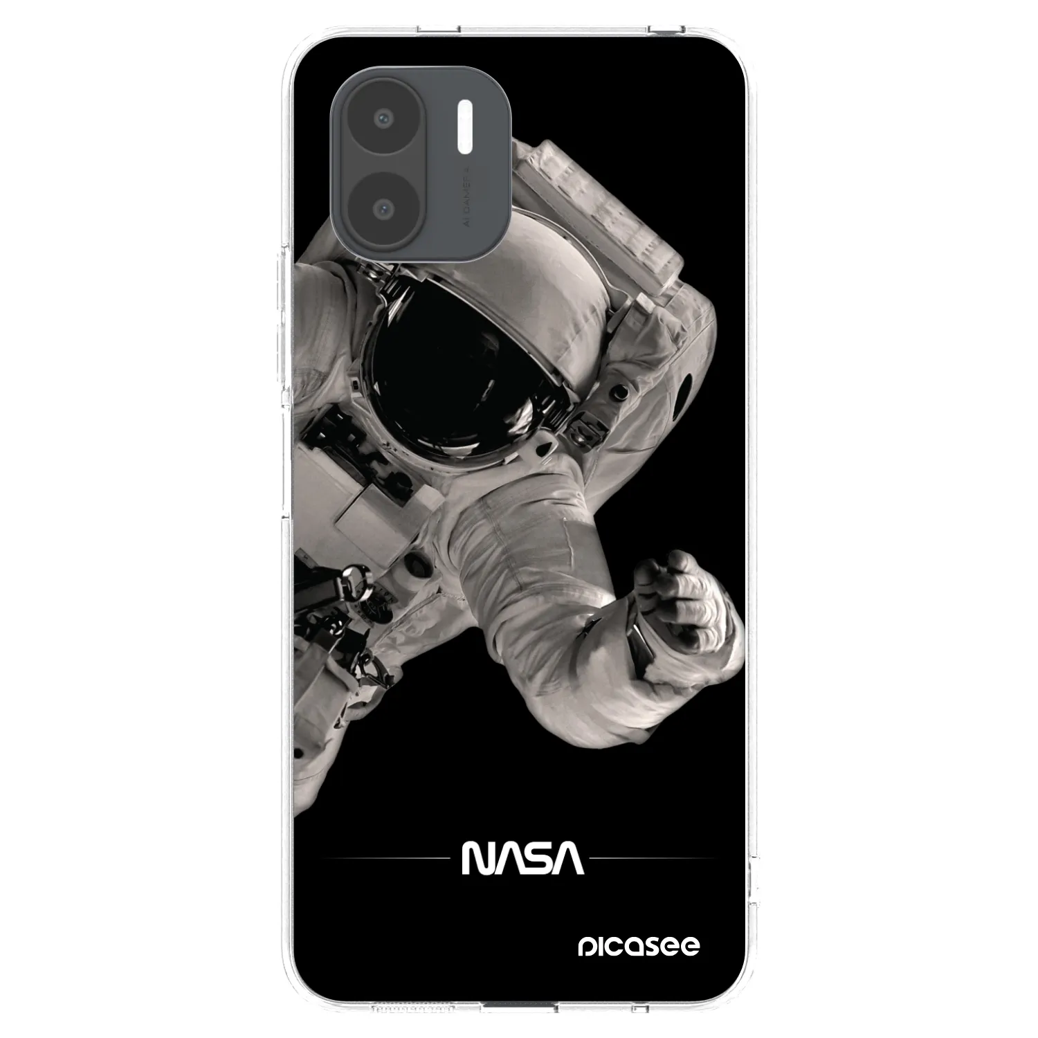 Picasee Xiaomi Redmi A2 Hülle - Transparentes Silikon - Astronaut Big
