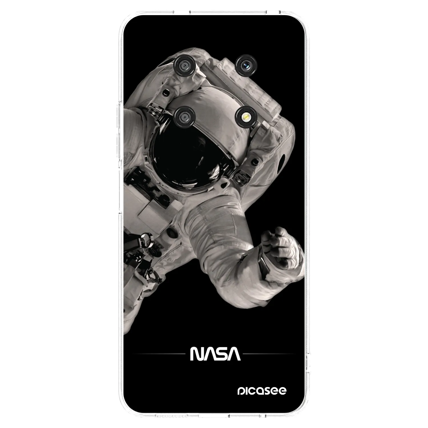 Picasee Honor Magic4 Lite 5G Hülle - Transparentes Silikon - Astronaut Big