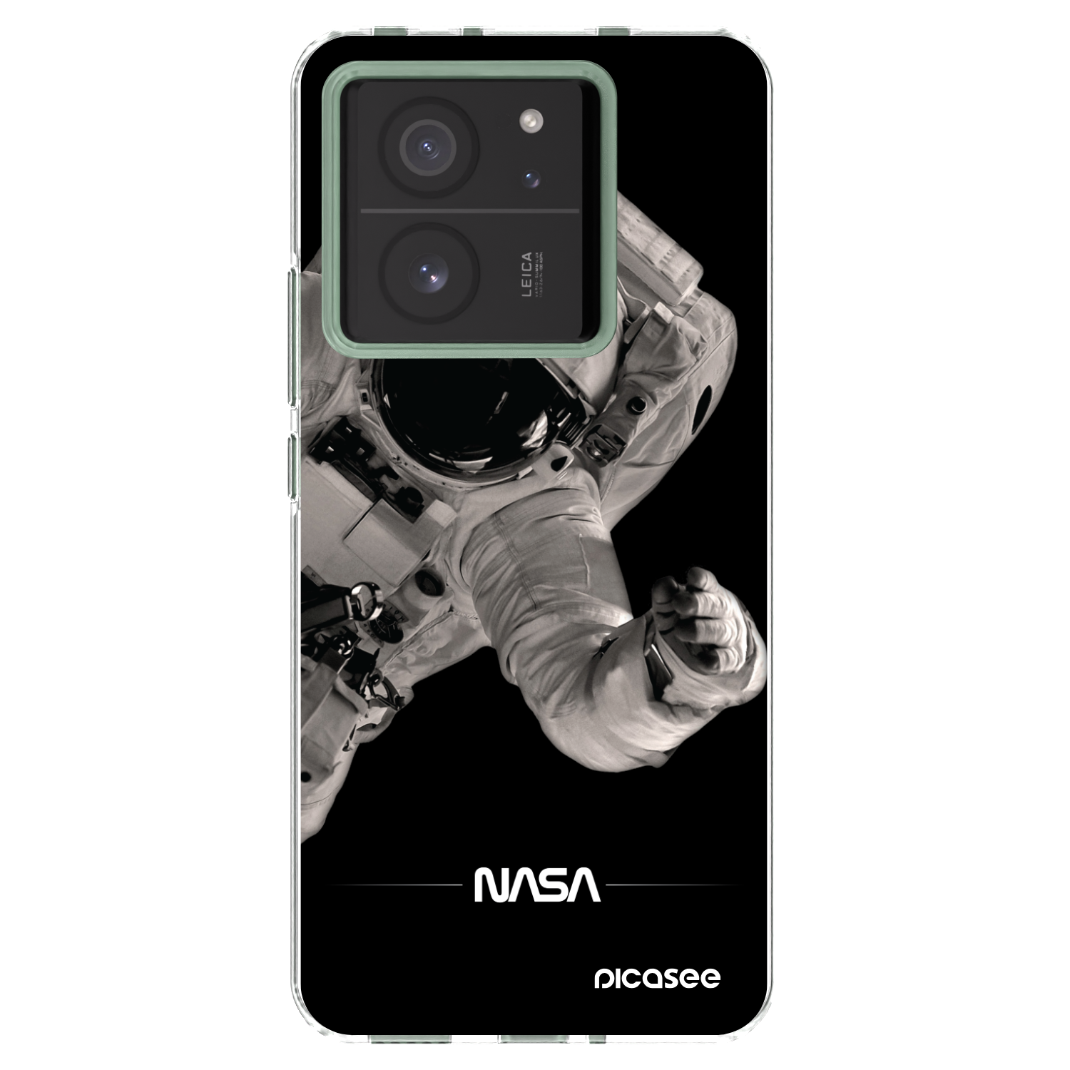 Picasee Xiaomi 13T Hülle - Transparentes Silikon - Astronaut Big