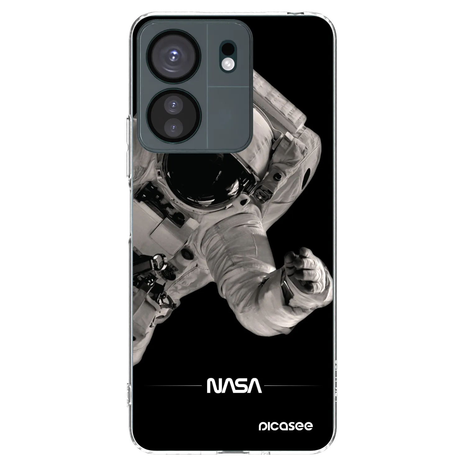 Picasee Xiaomi Redmi 13C 4G Hülle - Transparentes Silikon - Astronaut Big