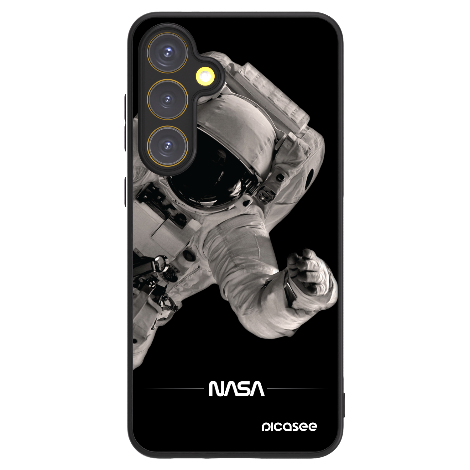 Picasee ULTIMATE CASE PowerShare für Samsung Galaxy S24 FE S721B - Astronaut Big