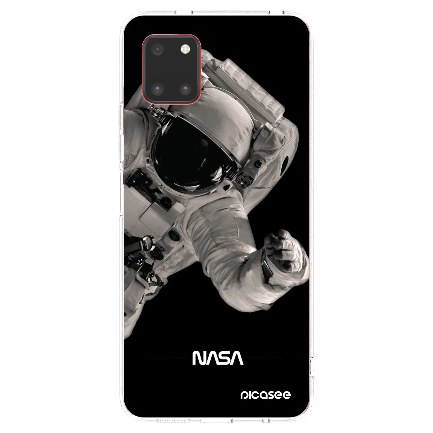 Picasee Samsung Galaxy Note 10 Lite N770F Hülle - Transparentes Silikon - Astronaut Big