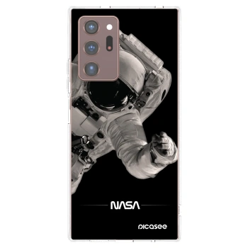 Picasee Samsung Galaxy Note 20 Ultra Hülle - Transparentes Silikon - Astronaut Big