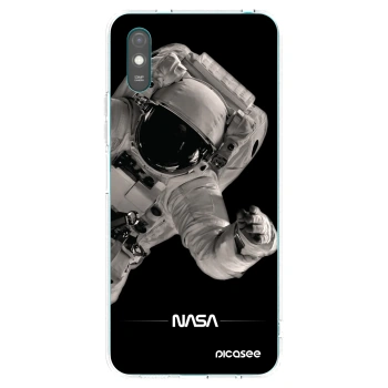 Picasee Xiaomi Redmi 9A Hülle - Transparentes Silikon - Astronaut Big