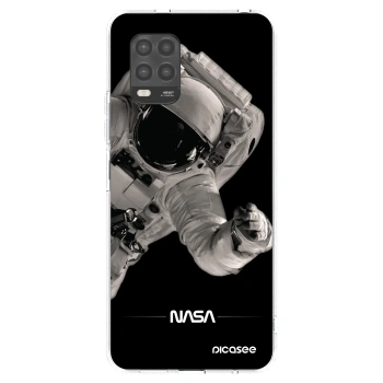 Picasee Xiaomi Mi 10 Lite Hülle - Transparentes Silikon - Astronaut Big