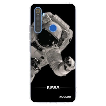 Picasee Realme 5 Hülle - Transparentes Silikon - Astronaut Big