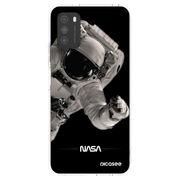 Picasee Xiaomi Poco M3 Hülle - Transparentes Silikon - Astronaut Big
