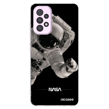 Picasee Samsung Galaxy A32 5G A326B Hülle - Transparentes Silikon - Astronaut Big