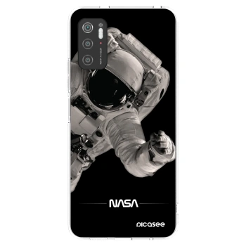 Picasee Xiaomi Poco M3 Pro 5G Hülle - Transparentes Silikon - Astronaut Big