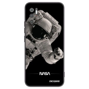 Picasee Xiaomi Poco M3 Pro 5G Hülle - Schwarzes Silikon - Astronaut Big