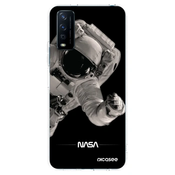 Picasee Vivo Y11s Hülle - Transparentes Silikon - Astronaut Big