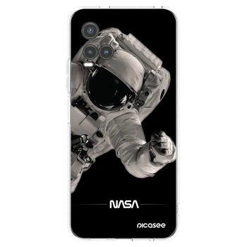 Picasee Vivo Y33s Hülle - Transparentes Silikon - Astronaut Big