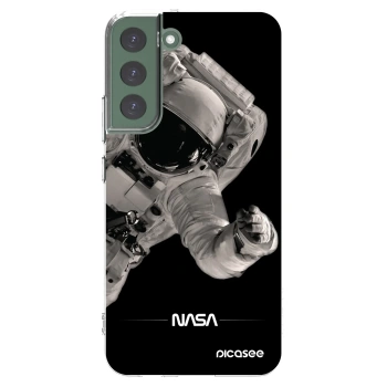 Picasee Samsung Galaxy S22+ 5G Hülle - Transparentes Silikon - Astronaut Big