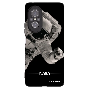 Picasee Huawei Nova 9 SE Hülle - Schwarzes Silikon - Astronaut Big
