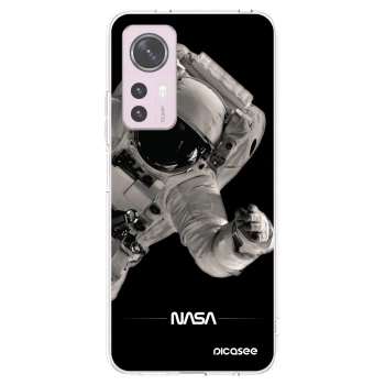 Picasee Xiaomi 12 Hülle - Transparentes Silikon - Astronaut Big