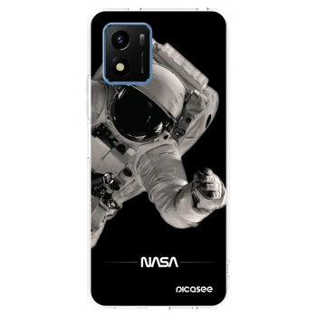 Picasee Vivo Y01 Hülle - Transparentes Silikon - Astronaut Big