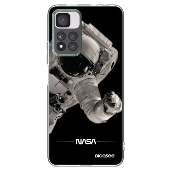 Picasee Xiaomi Redmi Note 11 Pro+ 5G Hülle - Transparentes Silikon - Astronaut Big