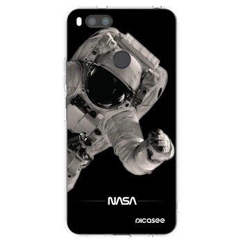 Picasee Xiaomi Redmi A1 Hülle - Transparentes Silikon - Astronaut Big